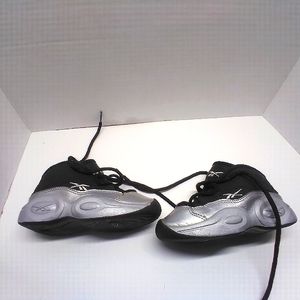 ReboReebok Question Mid Motorsports Black/Silver Shoes Allen Iverson